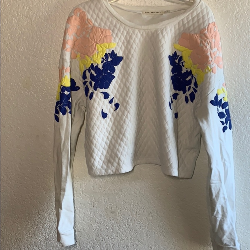 White sweater